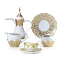 Кофейный сервиз на 6 персон коллекции Venise бренда Bernardaud