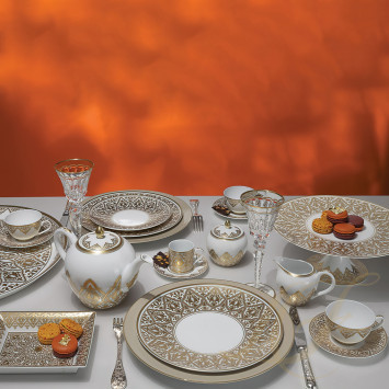 Кофейный сервиз на 6 персон коллекции Venise бренда Bernardaud