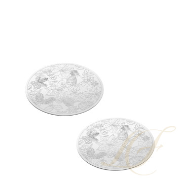 Подставка для стакана 10см, 2шт. коллекции Bouquet Givre 