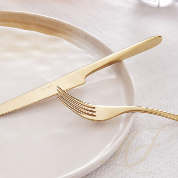 Набор столовых приборов на 6 персон, 24 предметов  коллекции Concorde Variations - золотой + L'Ame - золотой 