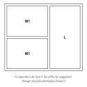 Ящик, 120 предметов 44,4 х 38,8 х 20,7см коллекции Хранение бренда Christofle