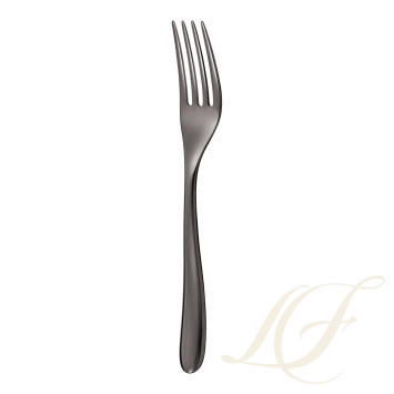 Столовая вилка 20см коллекции L'Ame - черный 