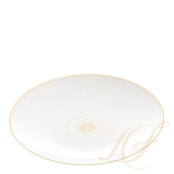 Тарелка закусочная 21см коллекции Malmaison Impériale Or бренда Christofle