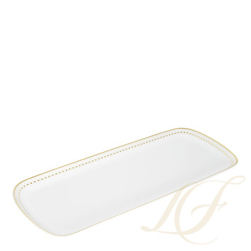Блюдо для пирога 37х16см коллекции Malmaison impériale Or бренда Christofle