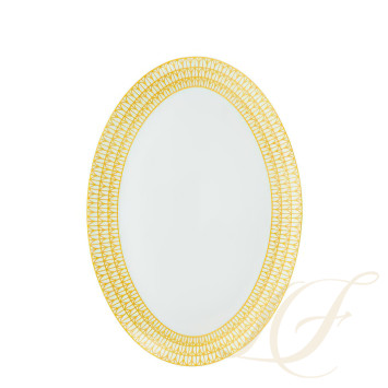 Блюдо овальное 38см коллекции Malmaison Riviera бренда Christofle