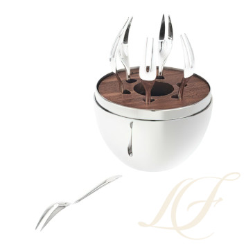 Набор из 6 коктейльных вилок 13см коллекции Mood 