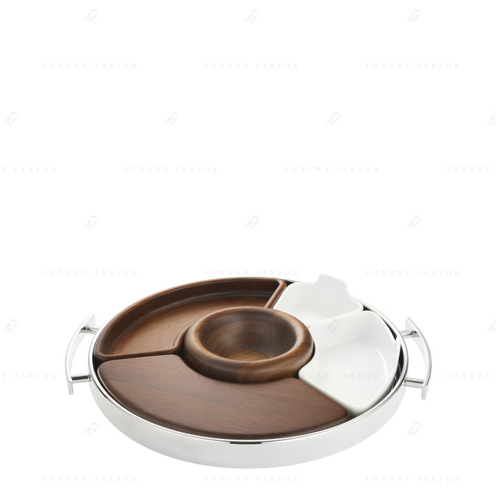 Поднос с ручками 32см коллекции Mood Coffee 