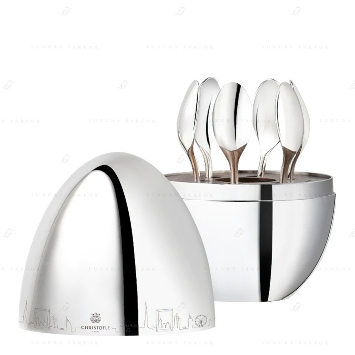 Набор из 6 кофейных ложек 13см 