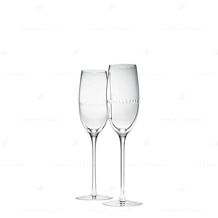 Флюте для шампанского 0,1л, 2шт. коллекции Perles бренда Christofle