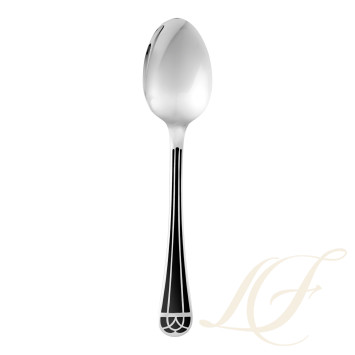 Десертная ложка 17см коллекции Talisman Black 