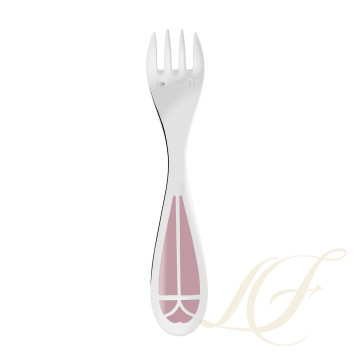 Вилка и ложка для детей 13см коллекции Talisman Rose Quartz 
