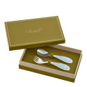 Вилка и ложка для детей 13см коллекции Talisman Ice Blue  