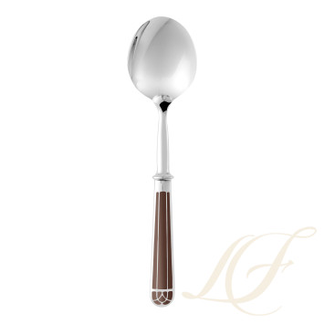 Сервировочная ложка для салата 25см коллекции Talisman Cocoa 