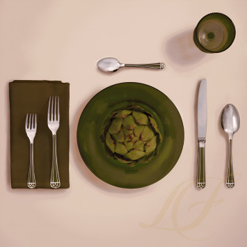 Кофейная ложка 14см коллекции Talisman Green 