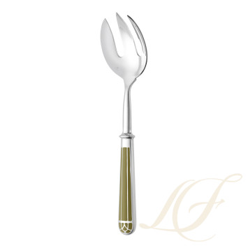 Сервировочная вилка для салата 25см коллекции Talisman Green 