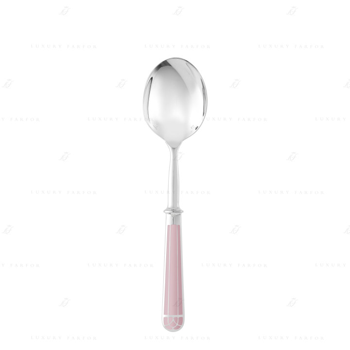 Сервировочная ложка для салата 25см коллекции Talisman Rose Quartz 