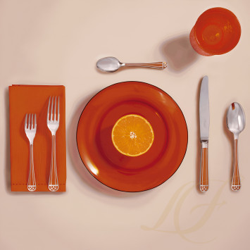 Меню-ложка 20см коллекции Talisman Tangerine 