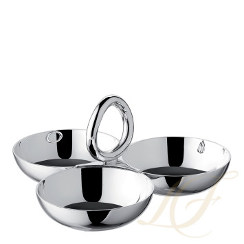 Чаша с 3-мя ёмкостями 8см коллекции Vertigo 