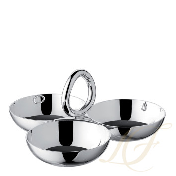 Чаша с 3-мя ёмкостями 11см коллекции Vertigo 