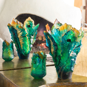 Коллекция Fleur de Paon бренда Daum