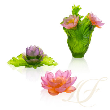 Коллекция Jardin de Lotus бренда Daum
