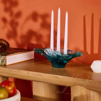 Канделябр на 3 свечи 35см коллекции Maya (Лимитированная серия на 225 пред.) бренда Daum