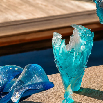 Ваза 54см коллекции Maya (Лимитированная серия на 99 пред.) бренда Daum