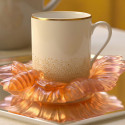 Чашка кофейная с блюдцем 0,13л, 2шт. коллекции Or d'abeille бренда Daum