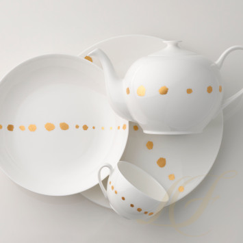 Коллекция Golden Pearls бренда Dibbern