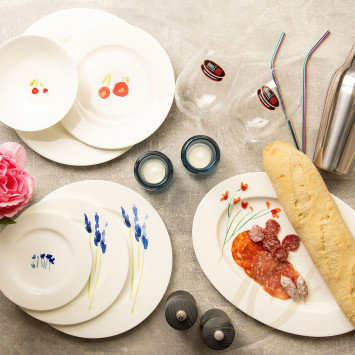 Тарелка 21см коллекции Impression - Blau бренда Dibbern