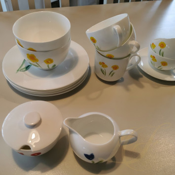 Кружка 0,32л коллекции Impression - Gelb бренда Dibbern