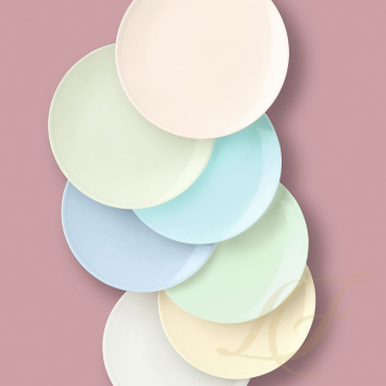 Тарелка 16см коллекции Pastell - Mint бренда Dibbern