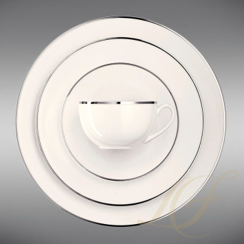 Тарелка 26см коллекции Platin Lane бренда Dibbern