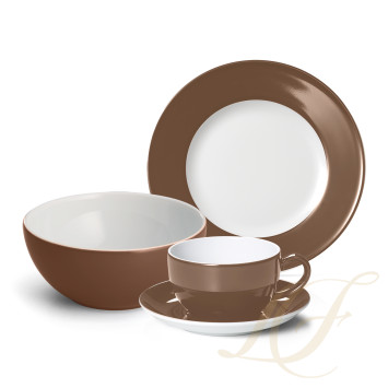 Коллекция Solid Color Chocolate бренда Dibbern