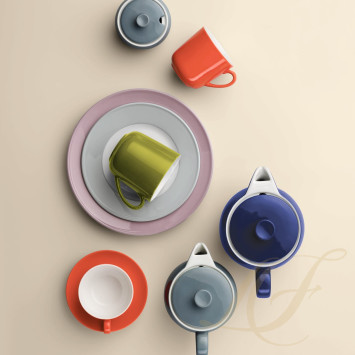 Тарелка глубокая 23см коллекции Solid Color 