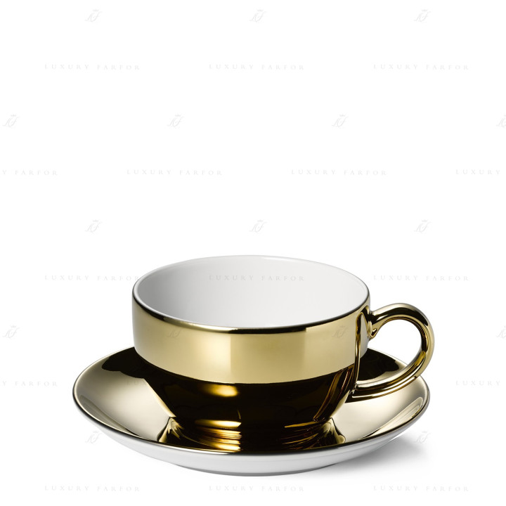 Чашка кофейная с блюдцем 0,25л коллекции Solid Color 