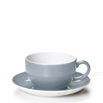 Чашка капучино с блюдцем 0,3л коллекции Solid Color 