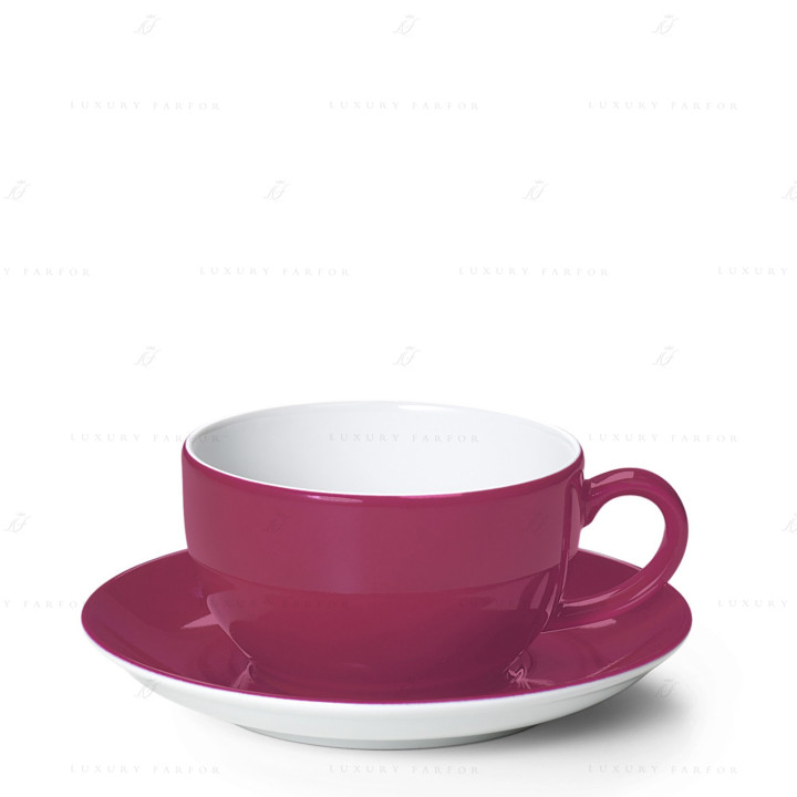 Чашка кофейная с блюдцем 0,25л коллекции Solid Color 