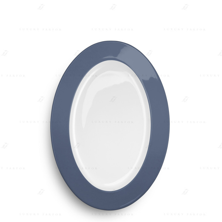 Блюдо овальное 33см коллекции Solid Color 