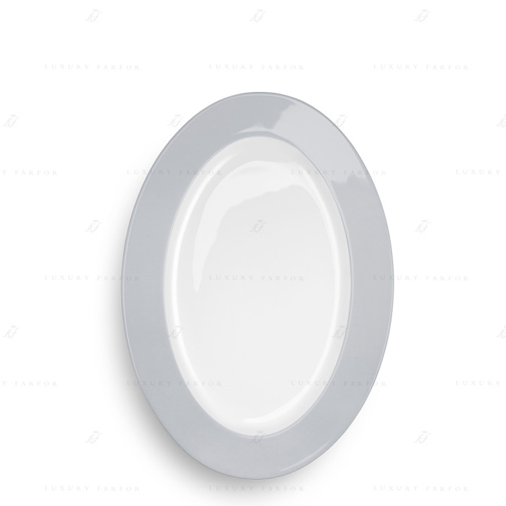 Блюдо овальное 33см коллекции Solid Color 