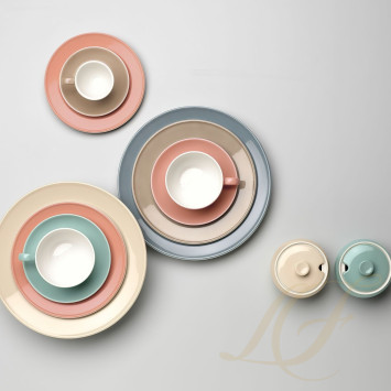 Чашка кофейная с блюдцем 0,25л коллекции Solid Color 