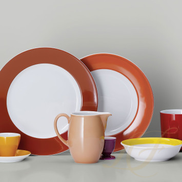 Коллекция Solid Color Paprika бренда Dibbern