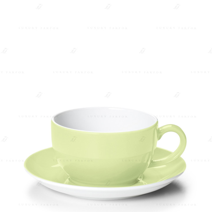 Чашка капучино с блюдцем 0,3л коллекции Solid Color 