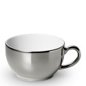 Чашка кофейная с блюдцем 0,25л коллекции Solid Color - Platin бренда Dibbern
