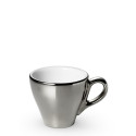 Чашка эспрессо с блюдцем 0,09л коллекции Solid Color - Platin бренда Dibbern