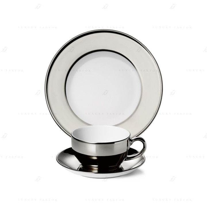 Коллекция Solid Color Platin бренда Dibbern