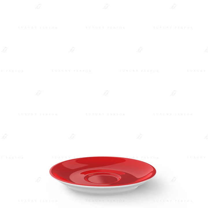 Блюдце для чашки эспрессо 12см коллекции Solid Color - Rot бренда Dibbern