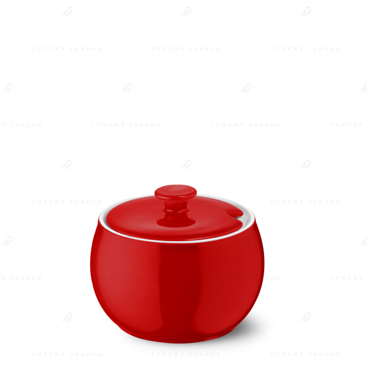 Сахарница 0,3л коллекции Solid Color - Rot бренда Dibbern