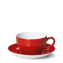 Чашка кофейная с блюдцем 0,25л коллекции Solid Color - Rot бренда Dibbern