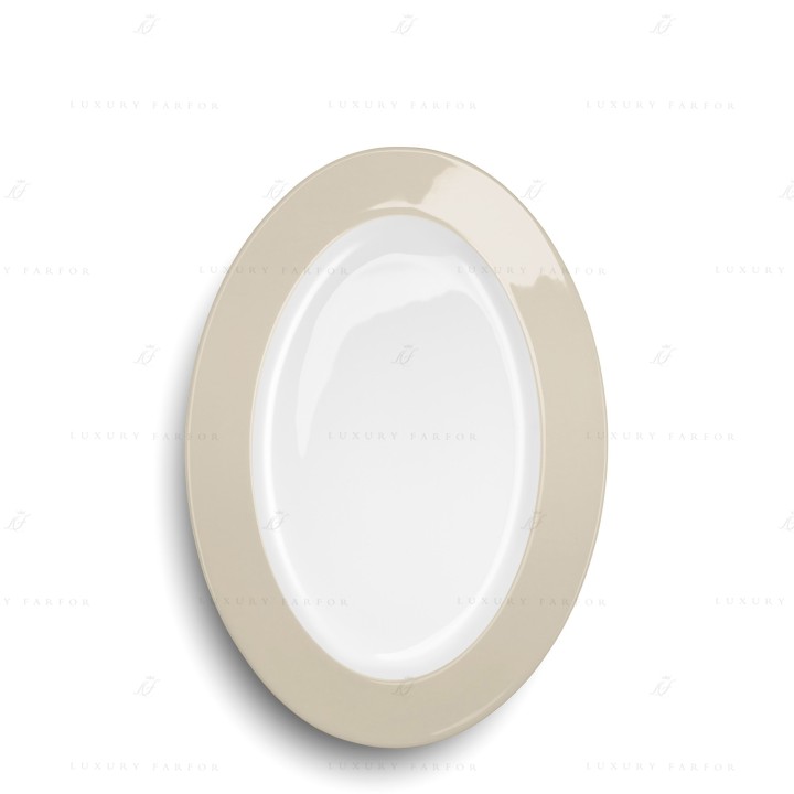 Блюдо овальное 33см коллекции Solid Color 